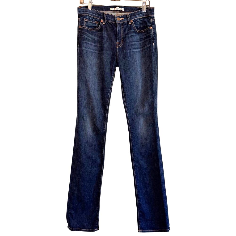 J Brand Jeans Cigarette Leg Dark Wash Vintage Women's Straight Sz 29